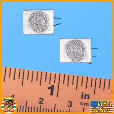 WWII Misc - German Metal Belt Buckles - 1/6 Scale for Action Figures {150}