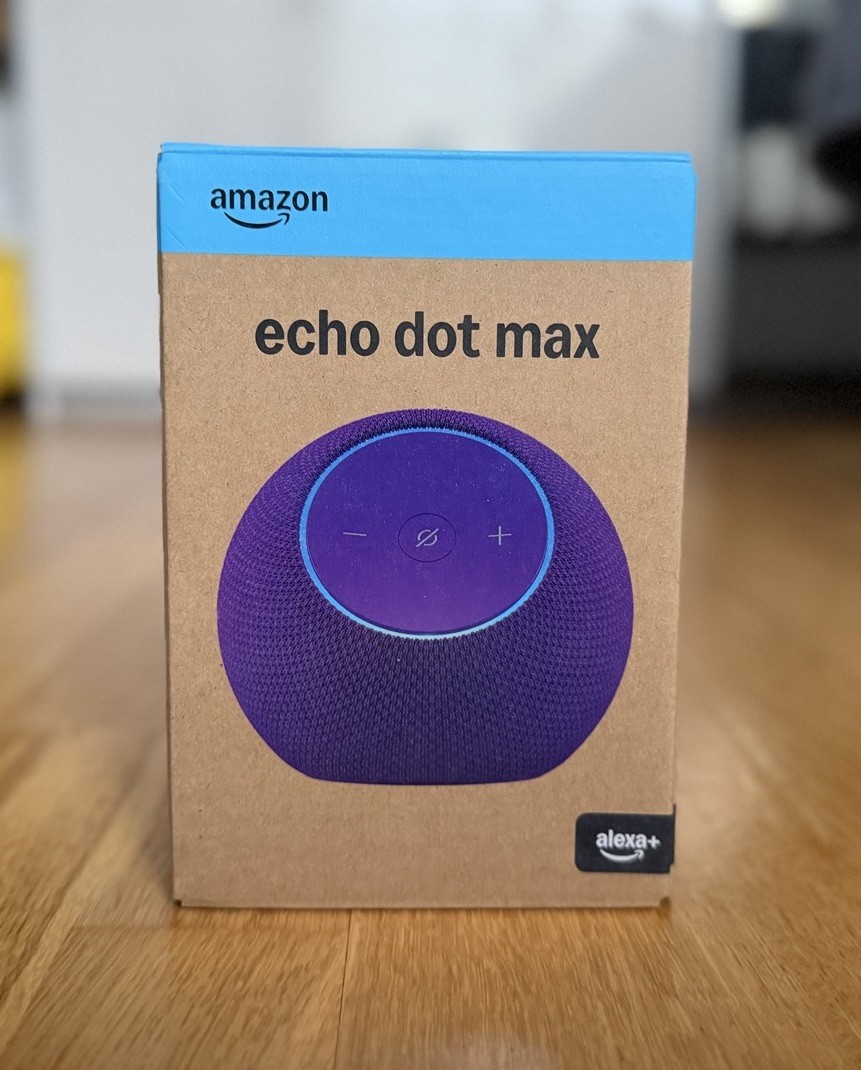 Amazon Echo Dot Max (Newest Gen) Bluetooth Speaker | Amethyst | New