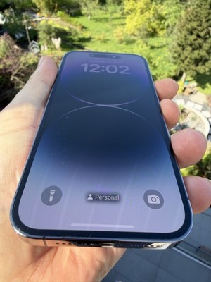 Apple iPhone 14 Pro A2890 - 128GB - Dunkellila (Ohne Simlock) (Dual-SIM) Top