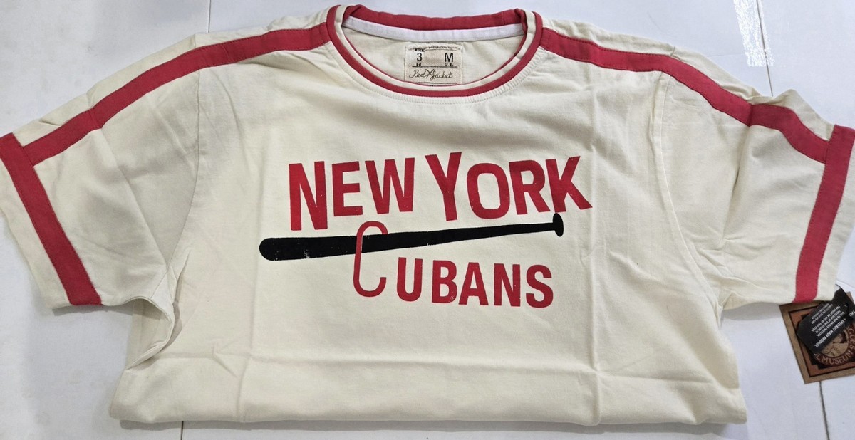 Red Jacket brand New York Cubans Negro Leagues baseball t-shirt 