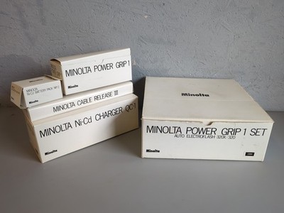 Minolta Power Grip 1 Set | Auto Electroflash 320X/320 #D7