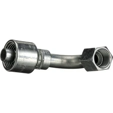 Gates G25180-0810 Female JIC 37 Flare Swivel - 90 Bent Tube (MegaCrimp)