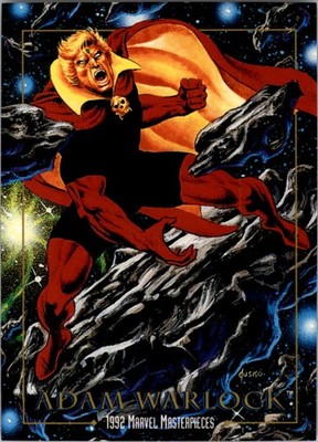 1992 SkyBox Marvel Masterpieces #10 Adam Warlock - NM-MT