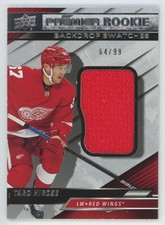 2019-20 Upper Deck Premier Rookie Backdrop Swatches Taro Hirose 64/99 Detroit