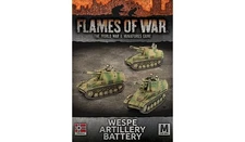 Battlefront Miniatures Flames of War German Wespe Artillery Battery FOW GBX132