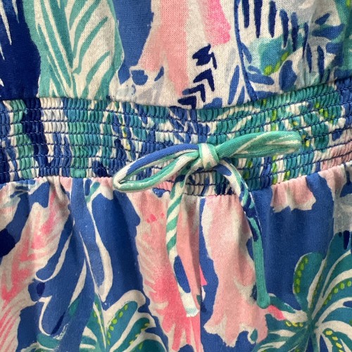 Lilly Pulitzer Kids Leonie Romper Jet Stream Print One Piece Youth XL 12-14 - Picture 3 of 7