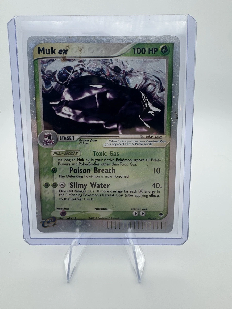muk ex pokemon card ALOLAN TCGP POCKET TRADING 0669900359146EAN Muk ex Pokmon TCG Cards