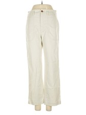 Gap Women Ivory Casual Pants 6