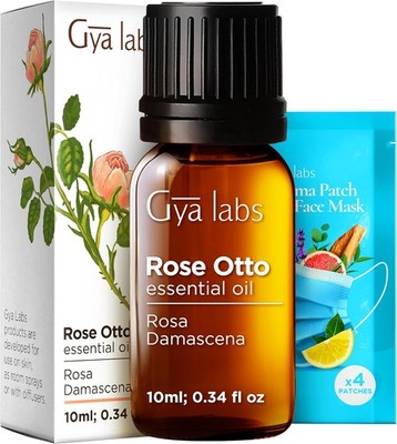 Gya Labs Rose Ätherische Öle für die Haut - 100% Pure Natural 10 ml (1er Pack) 