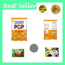 Popcorn, White Cheddar, Whole Grain, Dairy-Free Snack, 4.4oz Bag