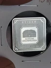 Geiger 10 Gram Silver Square Bar