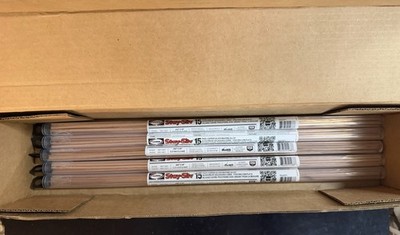 Harris Stay-Silv 15% Silver Brazing Rods (28 Sticks per Tube) X5 -  5 Tubes 5LBS