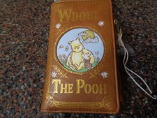 Cartera a Presión Disney Winnie The Pooh Vintage en Forma de Libro Loungefly 🐻🍯 Nueva con Etiquetas