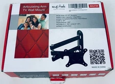 Suptek MA2720 Full Motion TV Wall Mount – Swivel,Tilt & Rotation – Universal Fit