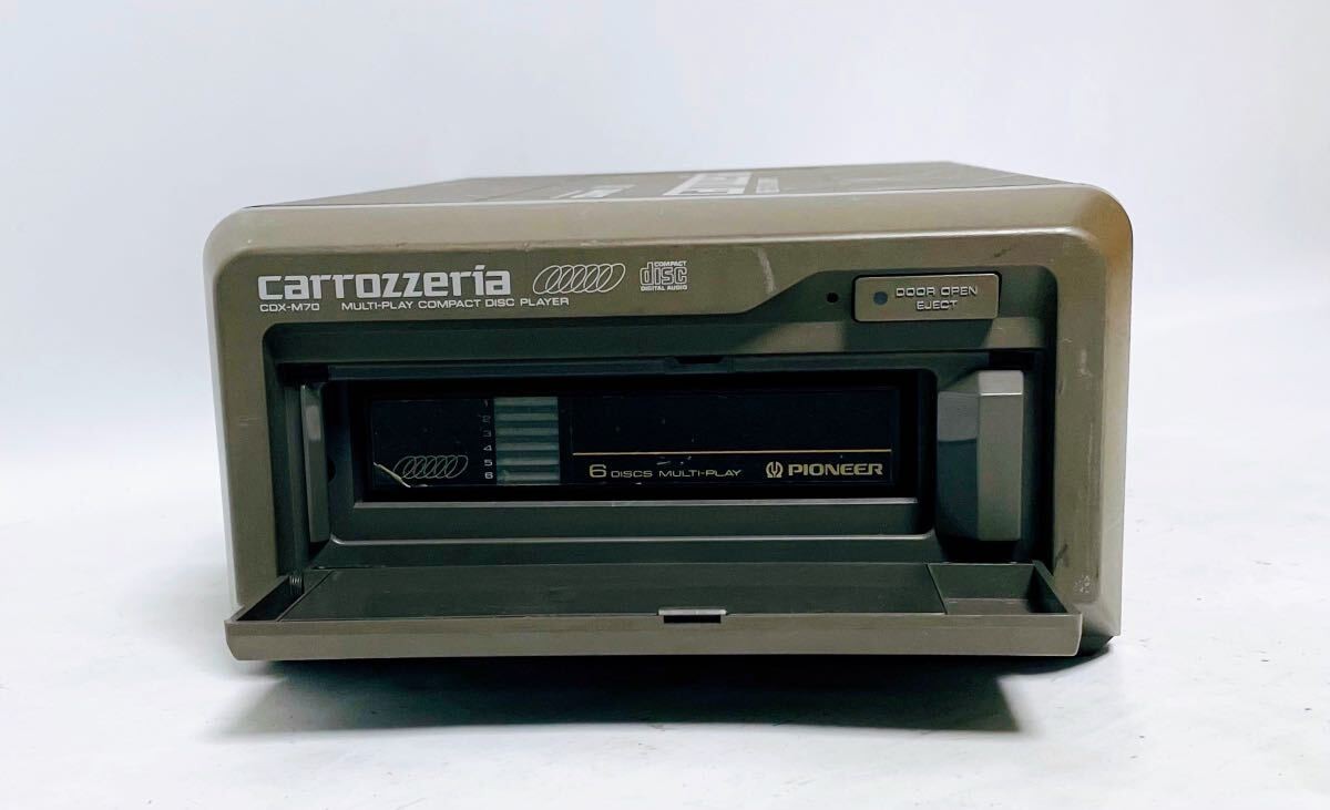 Vintage Pioneer Carrozzeria CDX-M70 6 Disc CD Changer Made in