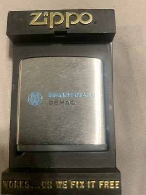Zippo Advertising Tape Measure Rule 6  Mannesmann Demag