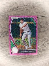 2021 Panini Prizm Draft Picks - Daniel McElveny #PDP166 Pink Velocity Prizm (RC)