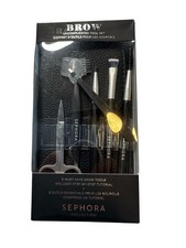 Sephora Collection BROW Uncomplicated Brush Set - 6 Tools Tutorial - Sealed