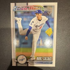 2026 Topps Series 1 Future Stars Roki Sasaki #66 Los Angeles Dodgers