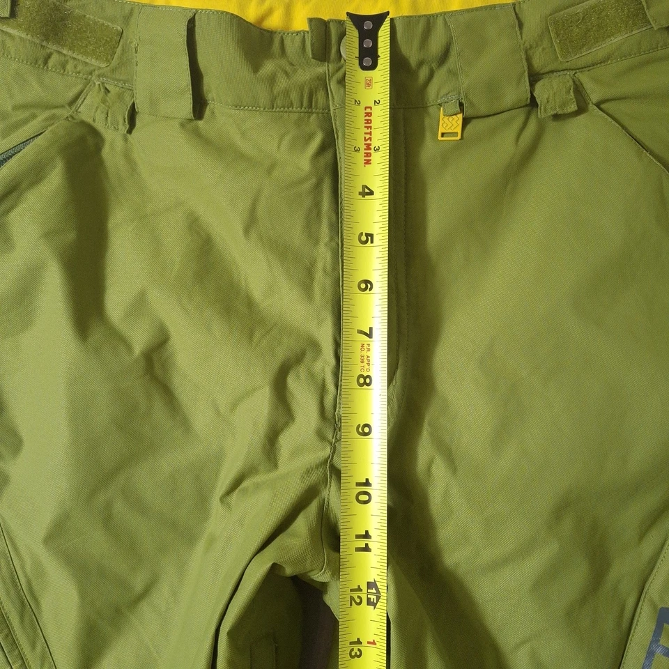 Специальная смесь удар сноуборда брюки мужской большой C2 зеленый с подкладкой грузовой лыж теплый - Изображение 4 из 4