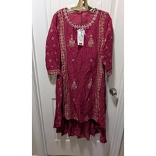 Indian Pakistani Party Shalwar Kameez Kurta Size 14 New Wforwoman