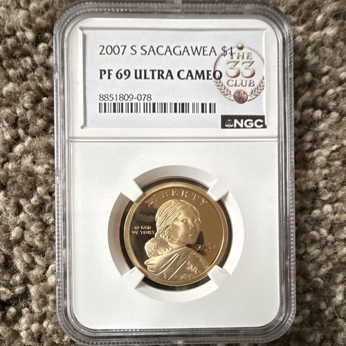 2007-S Sacagawea Dollar Proof — photo from another recent sale
