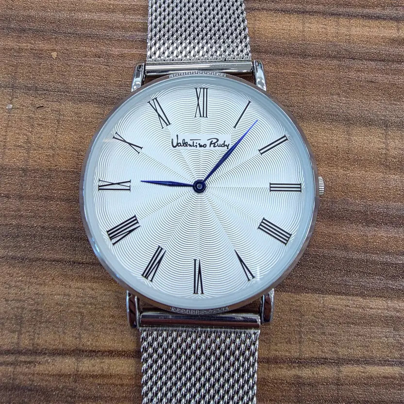 Valentino Rudi Men's Mesh Watch, Lightly Used thumbnail 3