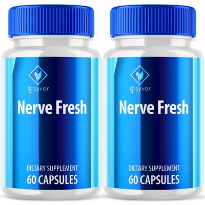 Nerve Fresh Advanced Nerve Support Formula Maximum Strength Vitamin 60 Capsules