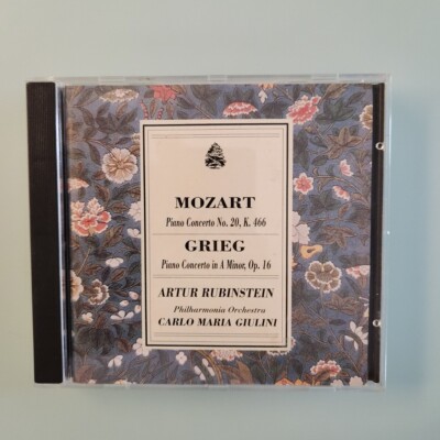 Artur Rubinstein, Giulini Mozart & Grieg Concertos LIVE Historic Performances 