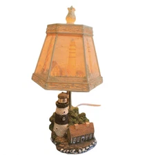 RARE VINTAGE BEAUTIFUL BOSTON LIGHTHOUSE LAMP, TESTED - WORKS!