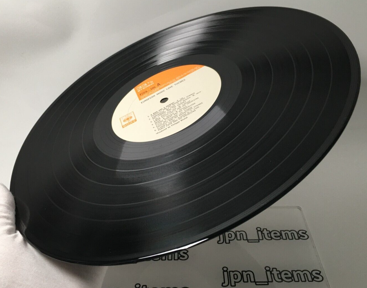 【レコード】EUROPEAN SCREEN LOVE THEMES European Movie Love Themes Soundtrack LP Vinyl Record Japan