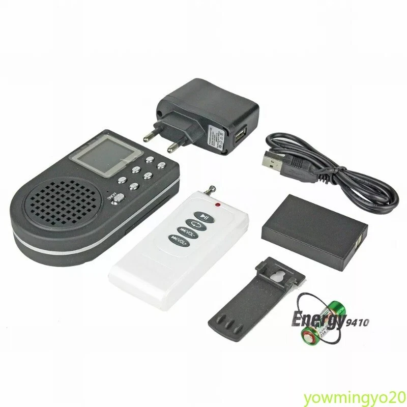 Outdoor Electric MP3 Hunting Bird Caller Sound Player LCD Screen Remote Control - Image 3 of 4