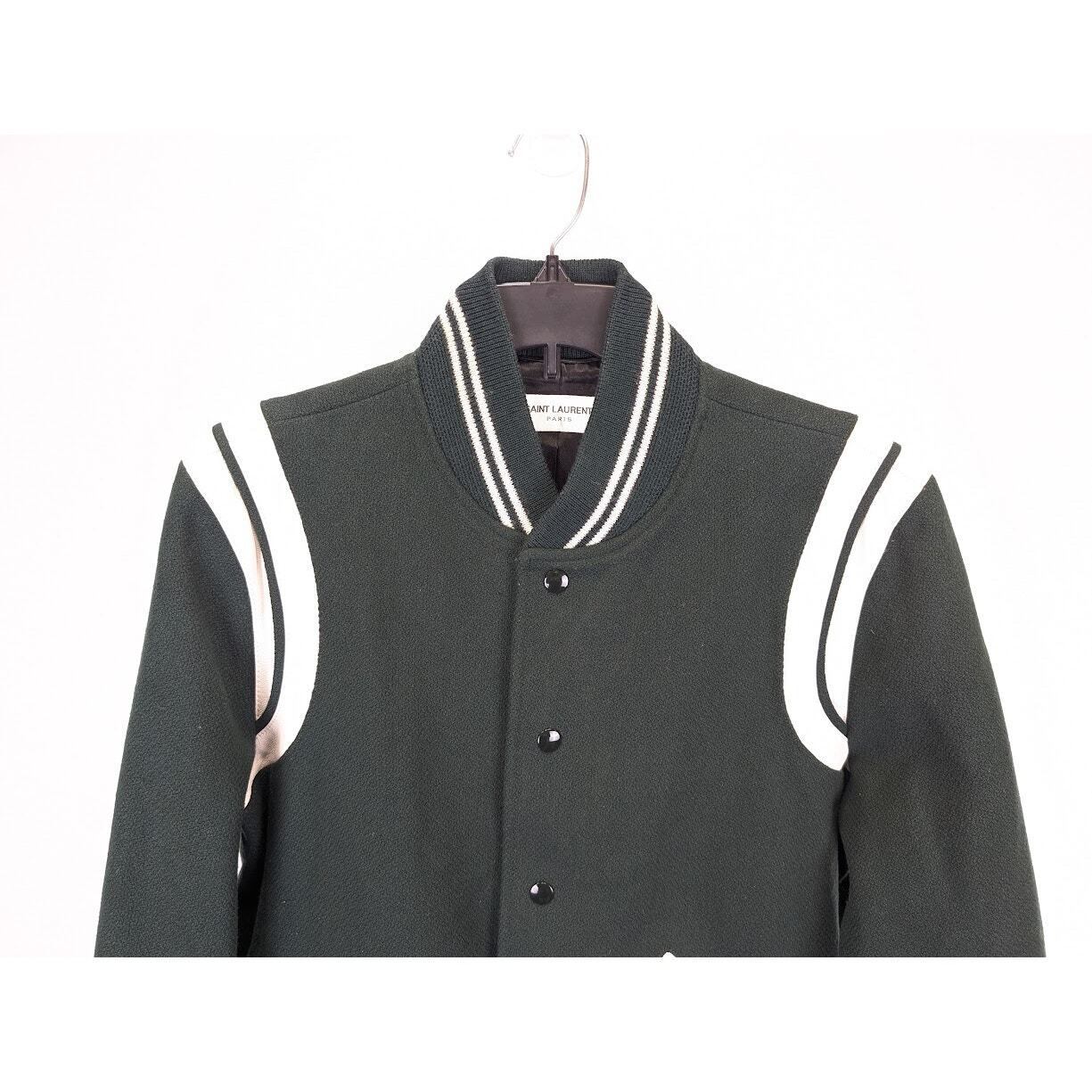 Giacca Teddy Saint Laurent Paris multicolore USATA 46