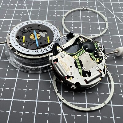 Original Swiss ISA 8162 Movement Date At 4 Quartz Movement ISA