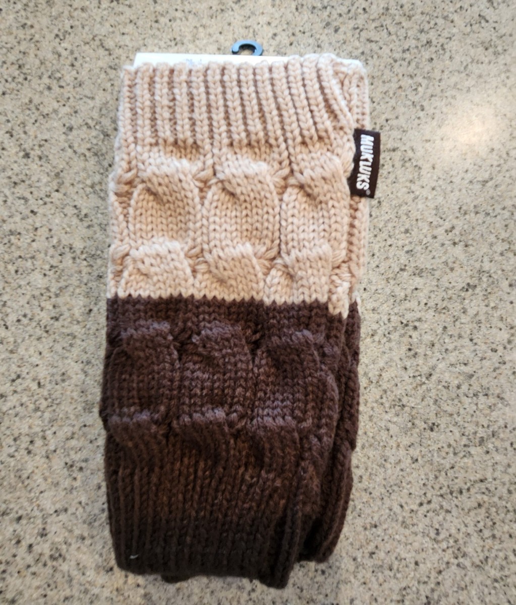 Muk Luk Knitted Boot Toppers Cuffs Different Styles