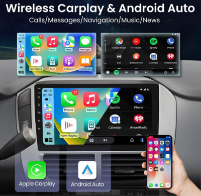 Android Car Stereo GPS Radio For Honda Pilot 2006-2008 Navi WIFI Player + Camera