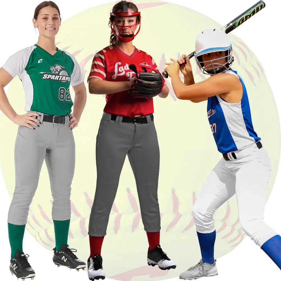 Calça Fastpitch Feminina Champro BP11 Tournament Tamanho 3X - Disponível em 7 Cores - Imagem 3 de 4