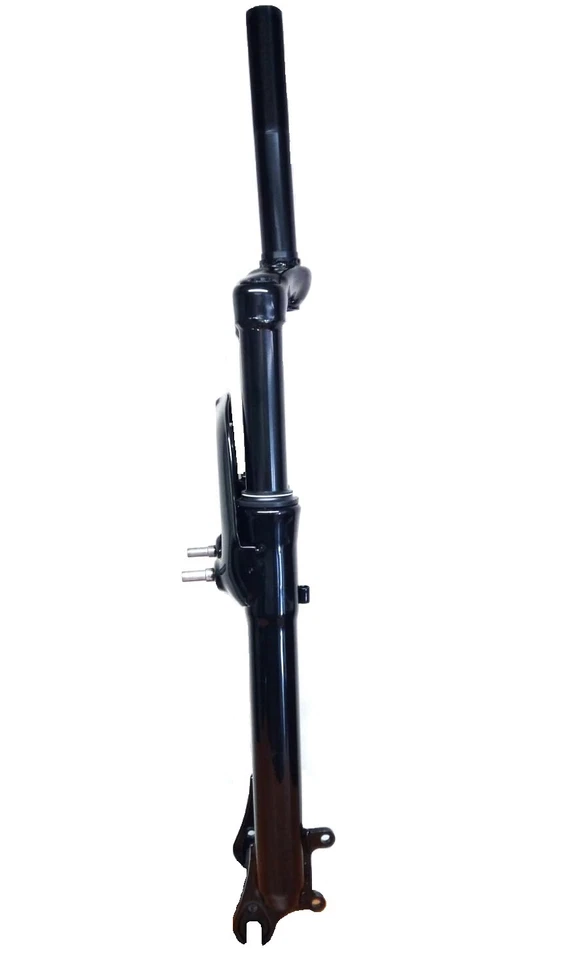 Forcella bici 27,5 mtb ammortizzata a molla V-brake e disk 25,4 mm filettata - Immagine 2 di 4