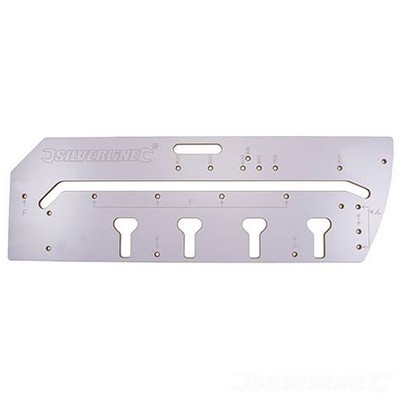 Silverline Kitchen Worktop Router Jig 900mm Aligning Pins