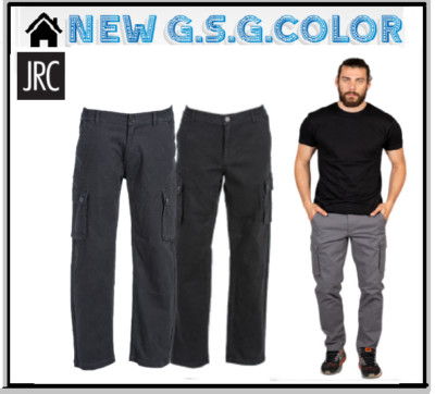 JRC Hose France Man Multitaschenhose Stretch