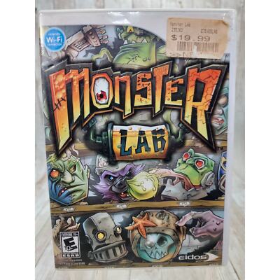 Monster Lab Nintendo Wii Video Game Disc And Case 2006 | eBay