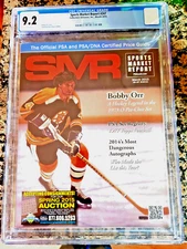 2015 PSA SMR MAGAZINE #247 Bobby Orr CGC 9.2