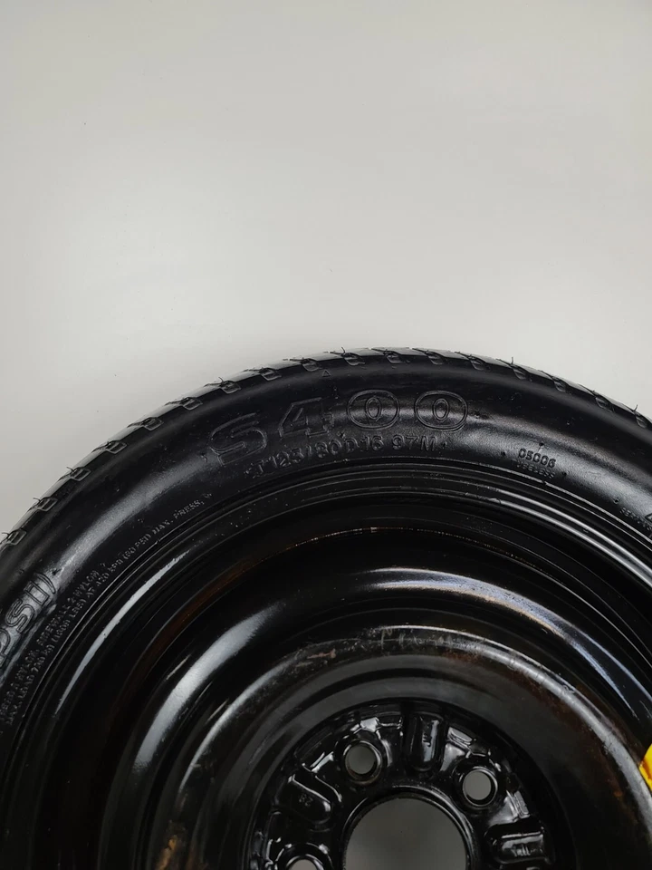 Neumático de repuesto con kit Jack 16" para Kia Optima Compact Donut 2011-2018. Foto 4 de 4