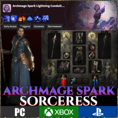 PATH OF EXILE 2   ARCHMAGE SPARK STORMWEAVER    ENDGAME BUILD SORCERESS POE2