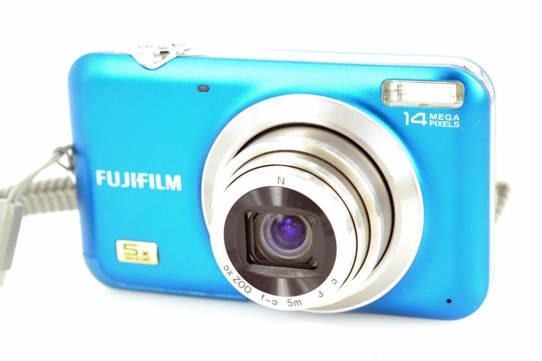 FUJIFILM FINEPIX JX280,Bule,5x,2.7,14MP Excellent from JAPAN FUJIFILM FINEPIX JX280,Bule,5x,2.7,14MP Excellent from JAPAN