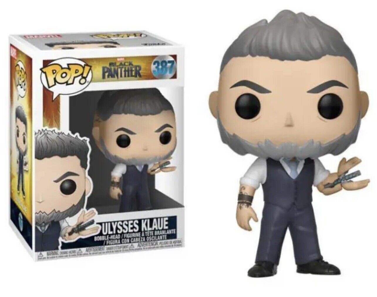 En Oferta Marvel Black Panther Ulysses Klaue Pop! Vinyl Figure #387