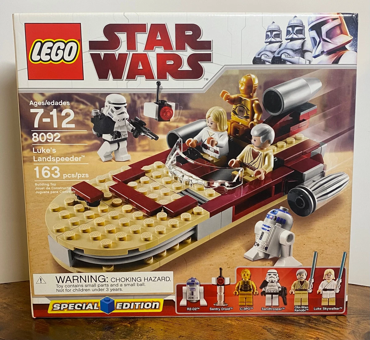 2010 LEGO Star Wars 8092 Luke s Landspeeder Special Edition