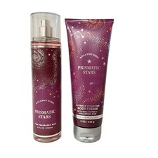 Bath  Body Works Prismatic Stars Fine Fragrance Mist  Body Cream Set