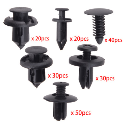 190x Fender Splash Shield Clips Pin Fastener Retainer Fit For Honda Accord New
