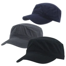 New Washed Cadet Cotton Twill Military Radar Cap Hunt UTV JEEP Outdoor Sport Hat